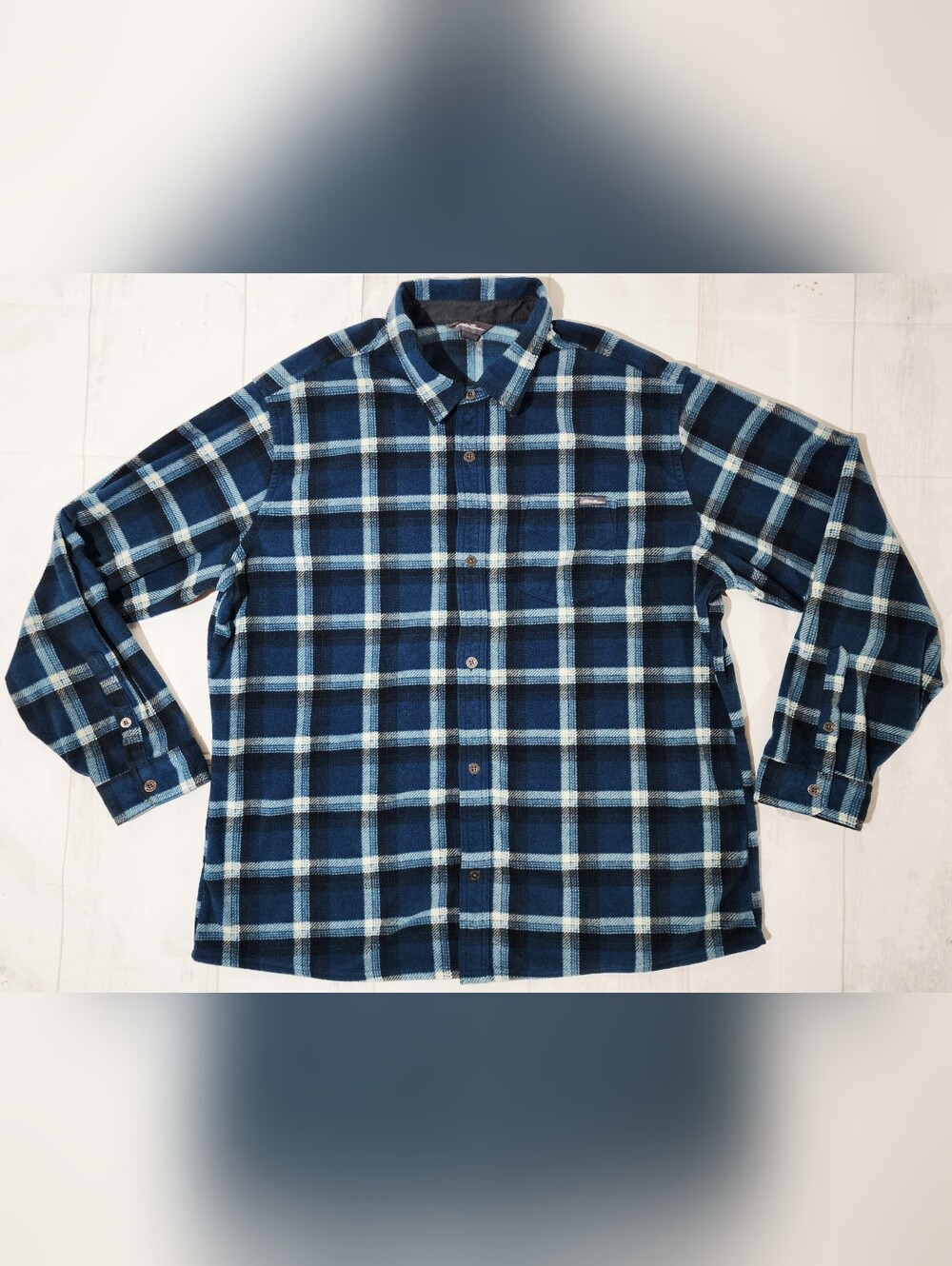 Eddie Bauer 2Xl Mens Flannel Button Down Shirt